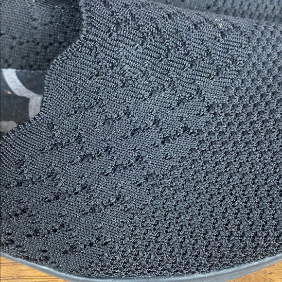 Skechers Black Seager Scalloped Collar Knit Slip-on Classic Fit Loafer Sz 10 - Picture 14 of 15